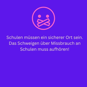 Das Schweigen über Missbrauch an Schulen muss aufhören